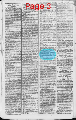 Page thumbnail for The Massachusetts Spy, Or, Thomas's Boston Journal