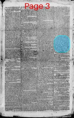Page thumbnail for The Massachusetts Spy, Or, Thomas's Boston Journal