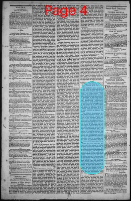 Page thumbnail for Thomas's Massachusetts Spy, Or, Worcester Gazette