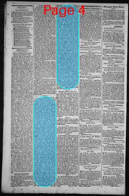 Page thumbnail for Thomas's Massachusetts Spy, Or, Worcester Gazette