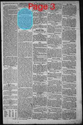 Page thumbnail for Thomas's Massachusetts Spy, Or, Worcester Gazette