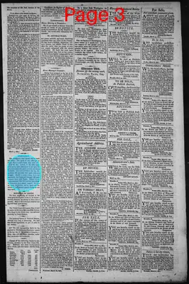 Page thumbnail for Thomas's Massachusetts Spy, Or, Worcester Gazette