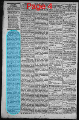 Page thumbnail for Thomas's Massachusetts Spy, Or, Worcester Gazette