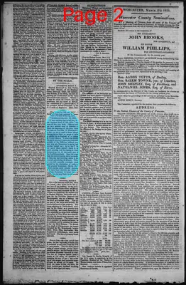 Page thumbnail for Thomas's Massachusetts Spy, Or, Worcester Gazette