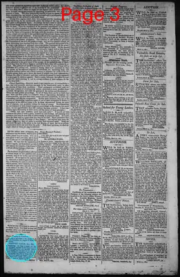 Page thumbnail for Thomas's Massachusetts Spy, Or, Worcester Gazette