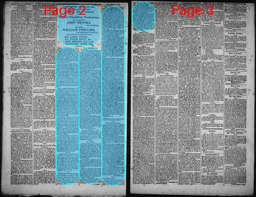 Page thumbnail for Thomas's Massachusetts Spy, Or, Worcester Gazette