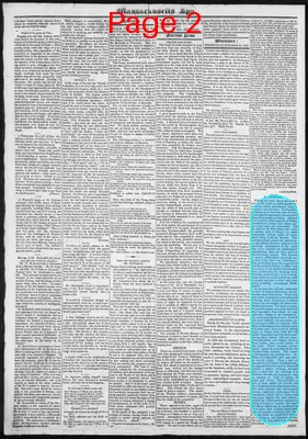 Page thumbnail for Massachusetts Spy And Worcester Advertiser