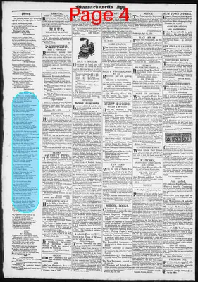 Page thumbnail for Massachusetts Spy And Worcester Advertiser