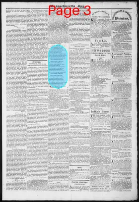 Page thumbnail for Massachusetts Spy And Worcester Advertiser