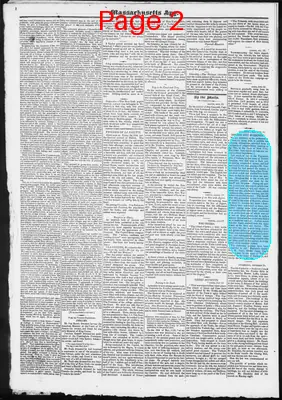 Page thumbnail for Massachusetts Spy And Worcester Advertiser
