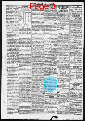 Page thumbnail for Massachusetts Spy And Worcester Advertiser