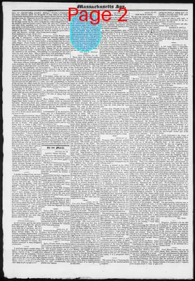 Page thumbnail for Massachusetts Spy And Worcester Advertiser