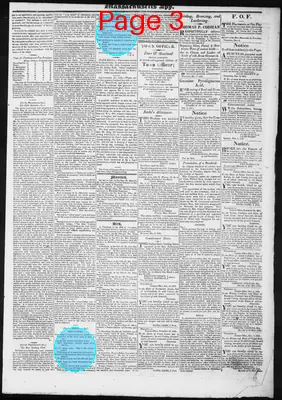Page thumbnail for Massachusetts Spy And Worcester Advertiser
