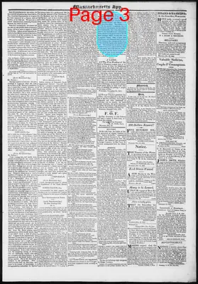 Page thumbnail for Massachusetts Spy And Worcester Advertiser