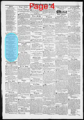 Page thumbnail for Massachusetts Spy And Worcester Advertiser
