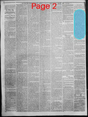Page thumbnail for Worcester Daily Spy