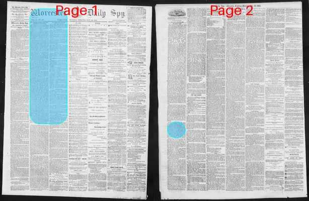 Page thumbnail for Worcester Daily Spy