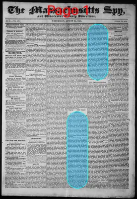 Page thumbnail for The Massachusetts Spy, And Worcester County Advertiser