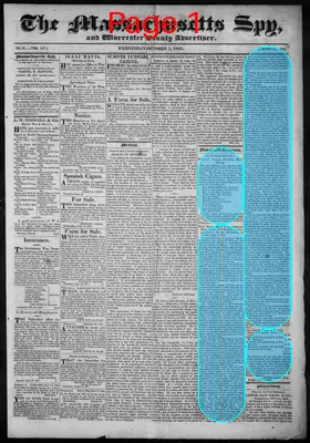 Page thumbnail for The Massachusetts Spy, And Worcester County Advertiser