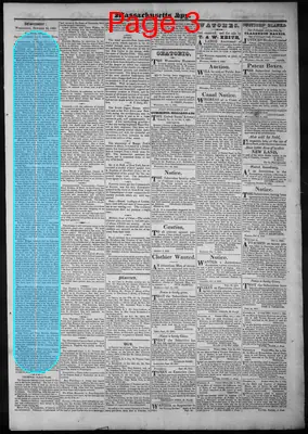 Page thumbnail for The Massachusetts Spy, And Worcester County Advertiser