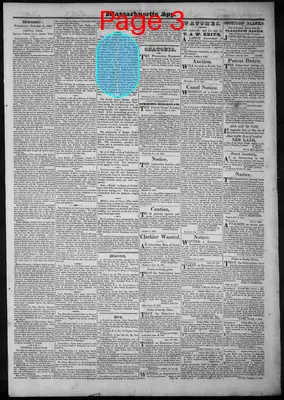 Page thumbnail for The Massachusetts Spy, And Worcester County Advertiser