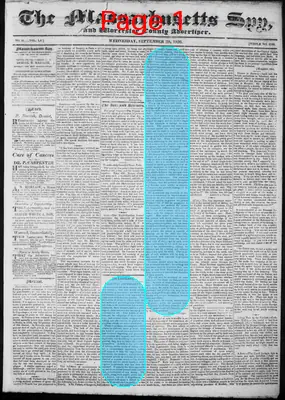 Page thumbnail for The Massachusetts Spy, And Worcester County Advertiser