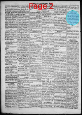 Page thumbnail for The Massachusetts Spy, And Worcester County Advertiser