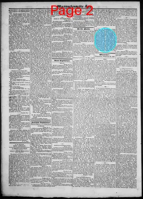 Page thumbnail for The Massachusetts Spy, And Worcester County Advertiser
