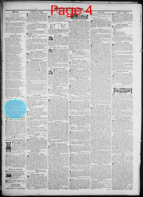 Page thumbnail for The Massachusetts Spy, And Worcester County Advertiser