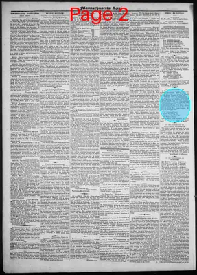 Page thumbnail for The Massachusetts Spy, And Worcester County Advertiser