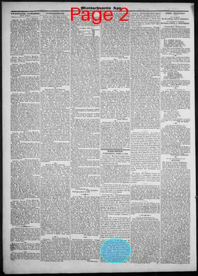 Page thumbnail for The Massachusetts Spy, And Worcester County Advertiser