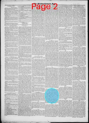 Page thumbnail for The Massachusetts Spy, And Worcester County Advertiser