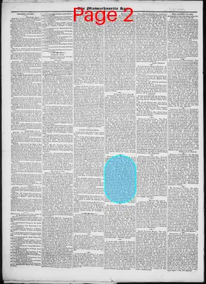 Page thumbnail for The Massachusetts Spy, And Worcester County Advertiser