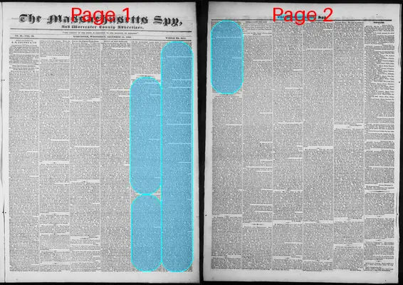 Page thumbnail for The Massachusetts Spy, And Worcester County Advertiser