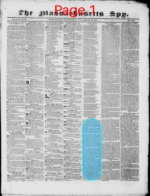 Page thumbnail for The Massachusetts Spy