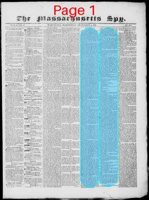 Page thumbnail for The Massachusetts Spy