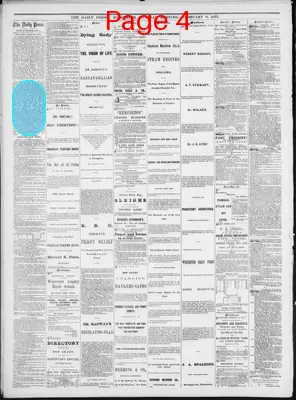 Page thumbnail for Worcester Daily Press