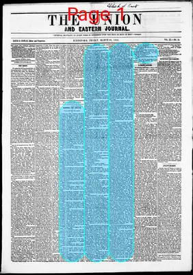 Page thumbnail for The Union And Eastern Journal