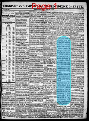 Page thumbnail for Rhode Island American And Providence Gazette