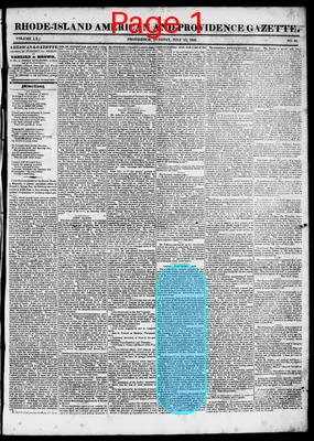 Page thumbnail for Rhode Island American And Providence Gazette