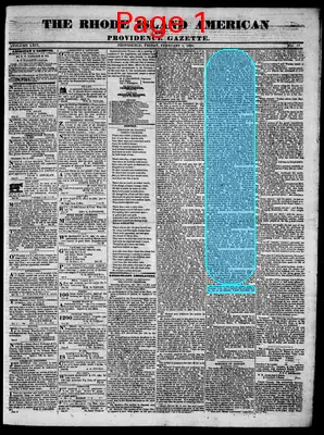 Page thumbnail for Rhode Island American And Providence Gazette