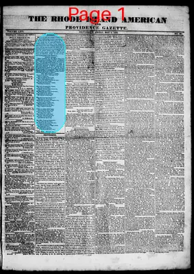 Page thumbnail for Rhode Island American And Providence Gazette