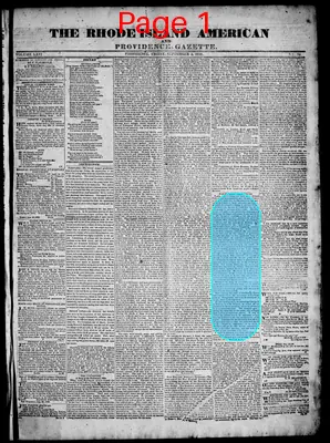 Page thumbnail for Rhode Island American And Providence Gazette
