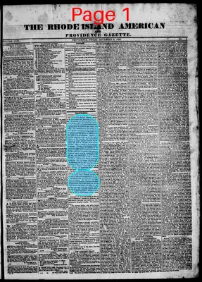 Page thumbnail for Rhode Island American And Providence Gazette