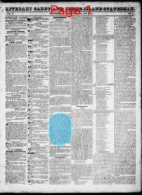 Page thumbnail for Literary Cadet And Rhode Island Statesman