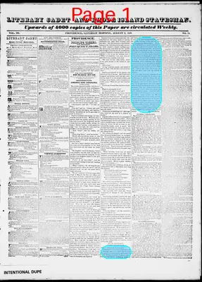 Page thumbnail for Literary Cadet And Rhode Island Statesman