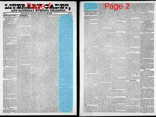 Page thumbnail for Literary Cadet, And Saturday Evening Bulletin