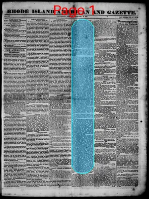 Page thumbnail for Rhode Island American And Gazette