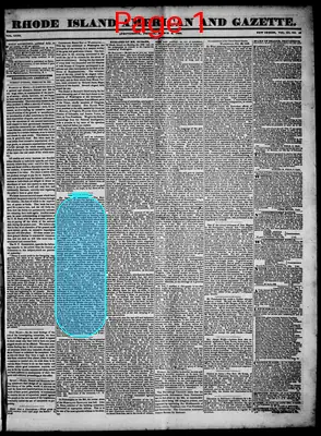 Page thumbnail for Rhode Island American And Gazette