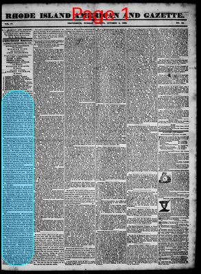 Page thumbnail for Rhode Island American And Gazette
